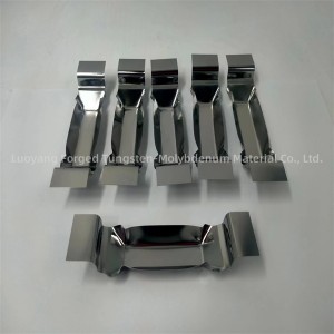 High Purity Tungsten Folds Boat Tungsten Evaporation Boat